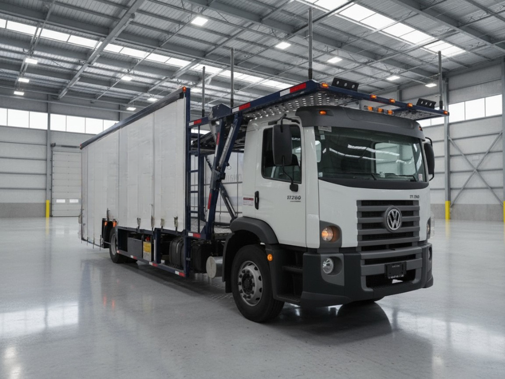 Madrina TALI de cinco unidades para transporte automotriz en México, plataforma de alta capacidad y seguridad.